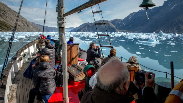 Sejltur til Qooroq Isfjord