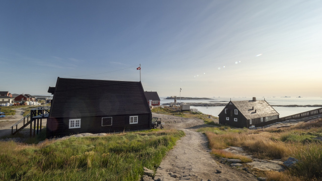 Old shop and village manager's residence