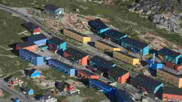 Flight from Nuuk to Ilulissat
