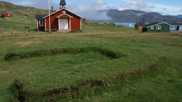 Tjodhildurs Kirke Ruin