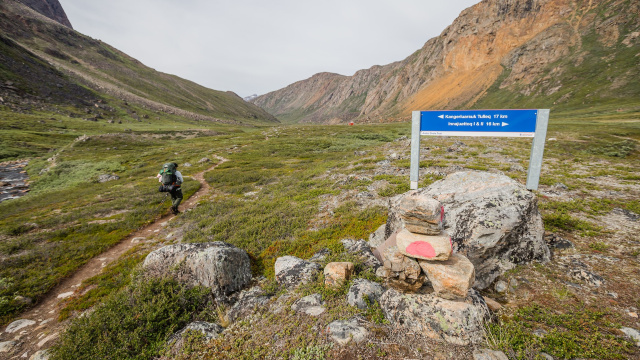 The trail to Sisimiut
